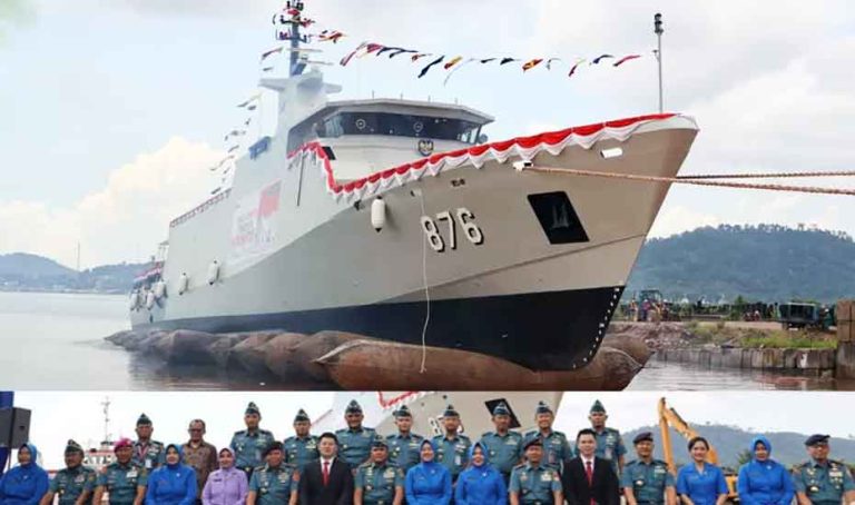 Perkuat Lantamal I Belawan TNI AL Resmi Luncurkan KRI Tuna 876